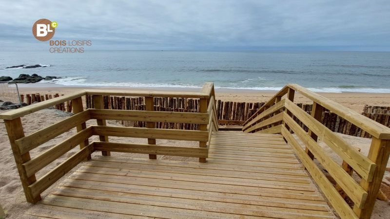 escalier plage Ker Elisabeth 1