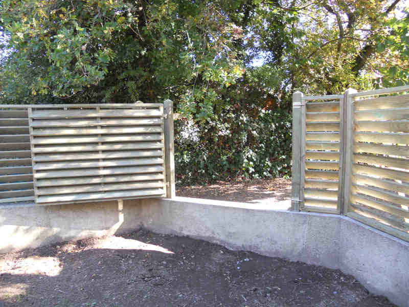 Clôture/treillis clôture en bois/télescopique Garde-corps/Ajouter